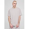 Heavy oversized light asphalt t-shirt