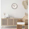 Wallity Zidni sat Slim, 30,5x30,5 cm, Beli