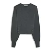 Bershka Pulover temno siva