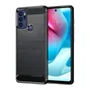 Futrola Carbon Shield TPU za Motorola Moto G60S - Crna KP22080