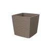 Gardino-saksija finesa kvadrat 20x20x17.3h moka ( 34474 )