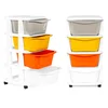 MODERNHOME Organizer za skladištenje sa 4 fioke