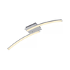 LED stropno svetlo 2xLED/6W/230V 3000K matni hrom