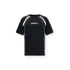 QUIKSILVER Funkcionalna majica losos/črna/bela