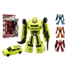 Teddies Transformer avto/robot iz plastike 18cm 4 barve
