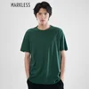 Markless Muška majica, Okrugli izrez, Zelena