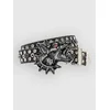 Broken Promises Big Bark Rhinestone Belt black