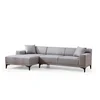 ATELIER DEL SOFA Ugaona garnitura Petra L Corner Light Grey
