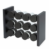 Dekordom stalak za začine otto 21x26cm 12kom - black - hml ( 039074 )