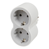 694516 ADAPTER 2P+E 16A 2 UTI BIJ/SIV