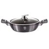 Berlingerhaus Globoka ponev s pokrovom 28 cm Carbon PRO Line