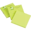 Lističi samolepilni  76x76mm 75 listov Q-Connect Brilliant green KF10515