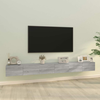 3-dijelni set TV ormarića boja hrasta sonome konstruirano drvo