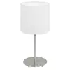 Eglo Pasteri stona lampa/1, e14, v275, nikl-mat/bela