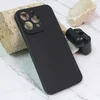 Maska za mobilni telefon iPhone 15 Pro Max 3D CAMERA, Crna