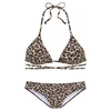 BRUNO BANANI Bikini ecru/pesek/rjava/črna