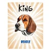 shumee KROŽNIK KING BEAGLE - 20x28 cm