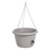 Plastia jardiniera samopostrežna Siesta viseča - taupe 35 cm