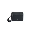 LACOSTE Torba za čez ramo Lacoste Pochette Homme Langon en Petit Piqué Noir črna