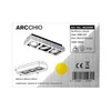 Arcchio - LED Stropna svetilka RONKA 3xGU10/11,5W/230V