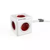 Allocacoc PowerCube Extended 5xSchuco 16A/230V,kabl 1.5m,crven, 1300RD/DEEXPC