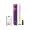 Osram - LED RGBW prigušiva podna lampa SMART+ MAGIC LED/11,5W/230V srebrna Wi-Fi+daljinski upravljač