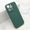 Maska VELVET TOUCH MagSafe za iPhone 15 Pro/ tamno zelena