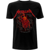 Metallica Majica Skull Screaming Red 72 Seasons Black S