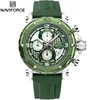 Sat NAVIFORCE MR-38575 - Zelena / Prozirna KP38575