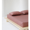 Posteljina damast pruga 200x200-roze ( 5004p-roze )