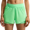 Nike W NK SWIFT DF MR 2N1 SHRT, ženske hlače za trčanje, zelena HJ5376