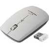 Esperanza EM120W brezžična miška, 2.4GHz, optična, USB, bela