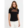 Cool & Sexy Ženska bluza Tf56, Crna