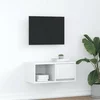 TV ormarić bijeli 60x31x25,5 m od konstruiranog drva