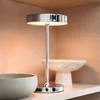 Dyberg Larsen LED-akumulatorska namizna svetilka Starlight, krom, kovina - Dnevna soba/jedilnica - Skandinavski