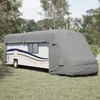 Navlake za kamper sive 870x235x275 cm netkana tkanina