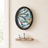 WallXpert drveni zidni ukras ALQ148-M, šarene sardine, 33 x 43 cm
