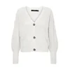 VERO MODA Pletena jopa LEA, bela