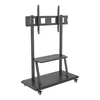 Pokretni Nosač za TV PRO | 40 – 120 inča | S Policom | 150 kg | UNITRONIC
