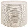 Vidaxl Vrv iz jute 8 Bela 100% Tossa jute