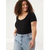 Trendyol Curve Ženska bluza Tbbss25Af00054, Crna