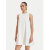 Tommy Jeans Poletna obleka DW0DW22343 Bela A-Line Fit