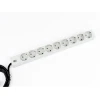 Bachmann razdelilec rack 9x250V ALU 2m siv 333.401