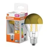 LED sijalica sa ogledalnim vrhom FILAMENT E27/6,5W/230V 2700K zlatna - Osram