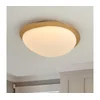 Brilagi - LED plafonsko svetlo VISBY WOOD LED/18W/230V prečnik 38 cm braon