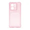 Futrola Clear Wallet za Xiaomi Redmi 13T, Roze