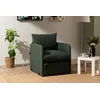 Atelier del Sofa Fotelja na rasklapanje Saga Single, 68 x 70 x 66 cm, Zelena