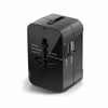 MG HHT210 potovalni adapter USA/UK/EU, črna