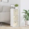 Kreveta s ladicama Bijelo 25,5 x 22 x 69,5 cm