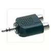 ADAPTER 3.5MM ST M - 2XRCA F